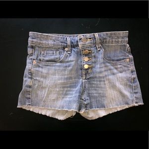 MOSSIMO HIGH RISE DENIM SHORT WITH 4 BUTTONS